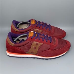 Saucony Jazz Original Vintage Burgundy Running Shoes S2866-206 Men’s Sz 13